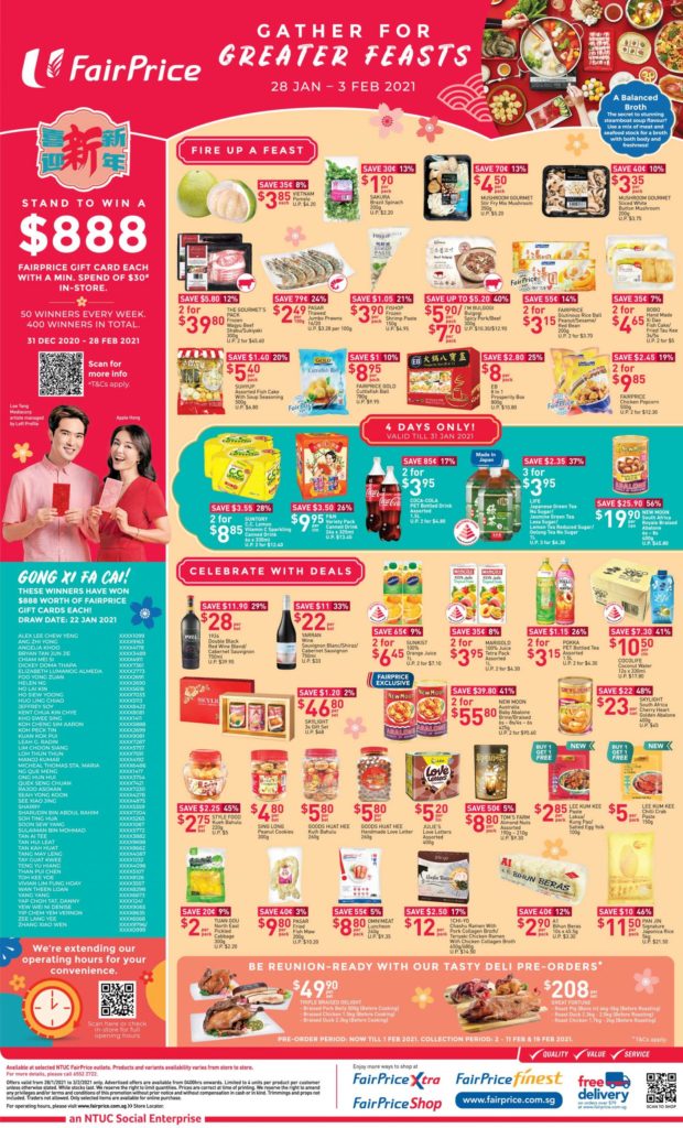 NTUC FairPrice Singapore Your Weekly Saver Promotions 28 Jan - 3 Feb 2021 | Why Not Deals 12