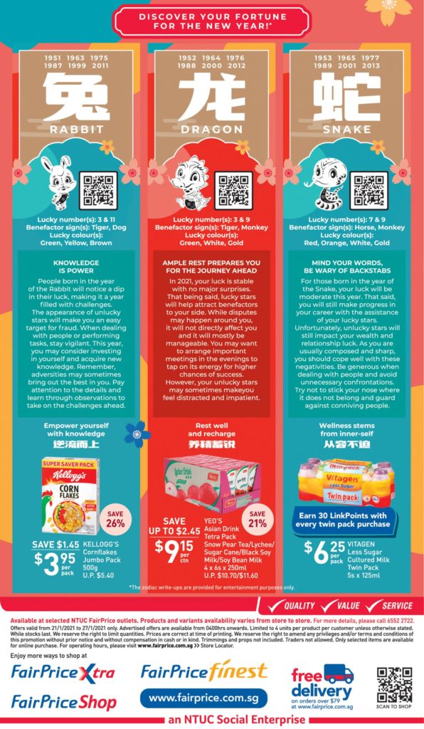 NTUC FairPrice Singapore Your Weekly Saver Promotions | Why Not Deals 9