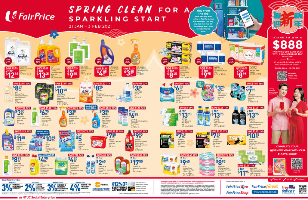 NTUC FairPrice Singapore Your Weekly Saver Promotions | Why Not Deals 10