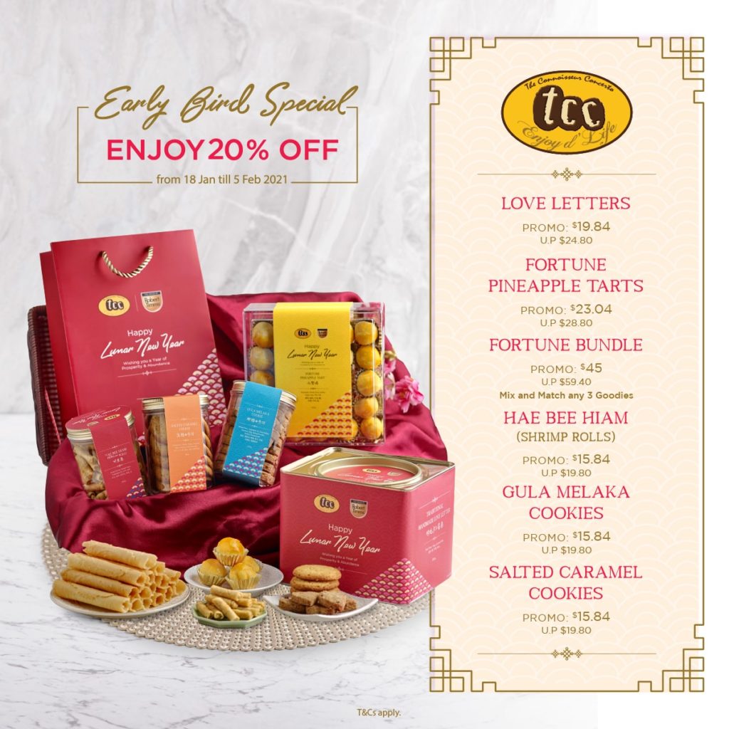 The Connoisseur Concerto (tcc)'s 2021 Chinese New Year Goodies at 20% OFF! | Why Not Deals 1