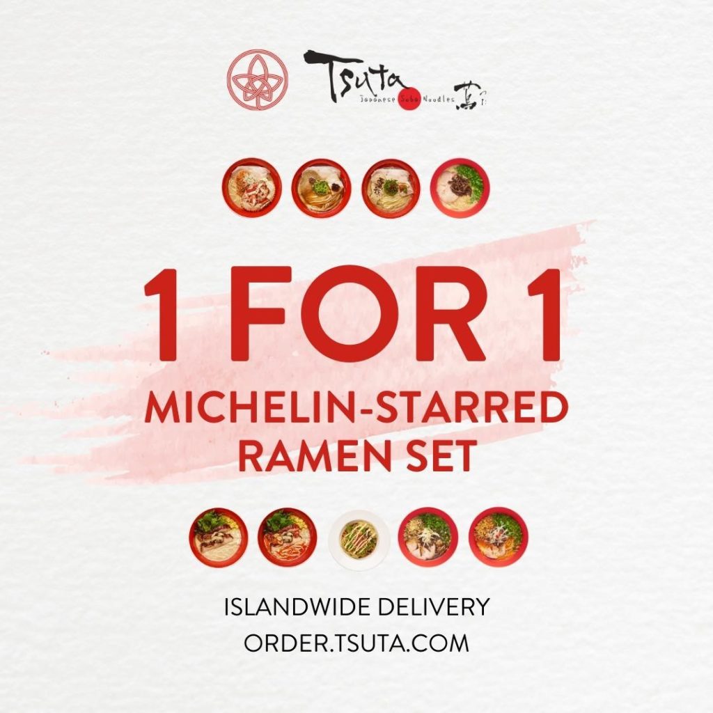 Tsuta Singapore 1-for-1 Michelin-Starred Ramen Set Promotion ends 15 Feb 2021 | Why Not Deals
