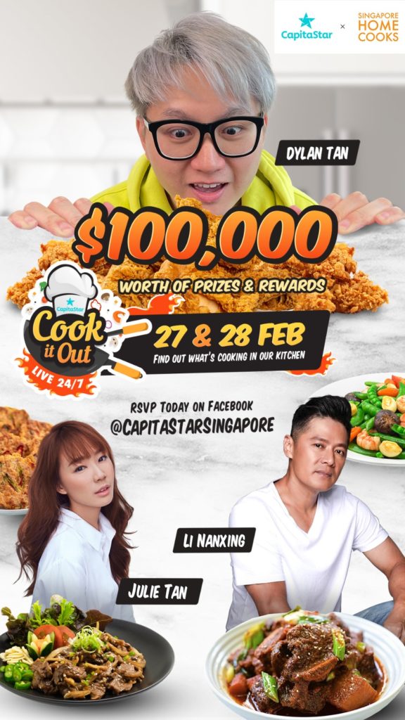 Win Cooking Appliances,eCapitaMall vouchers & more during CapitaStar Cook it Out Live this weekend | Why Not Deals 1