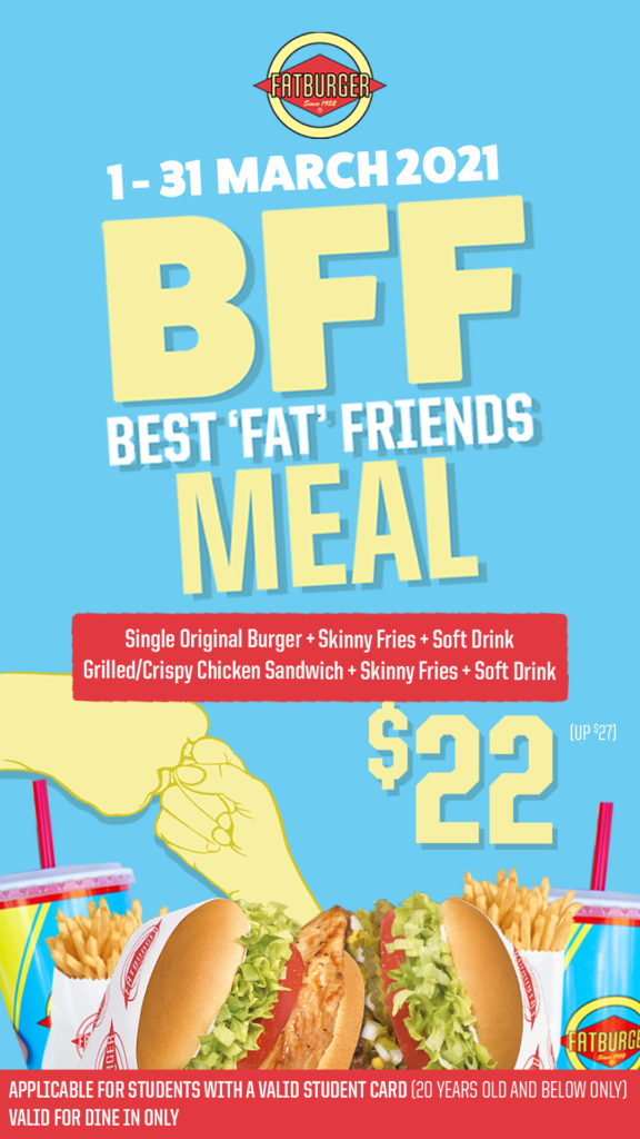 Up your BFF Game with Fatburger BFF Meal this March! | Why Not Deals 2