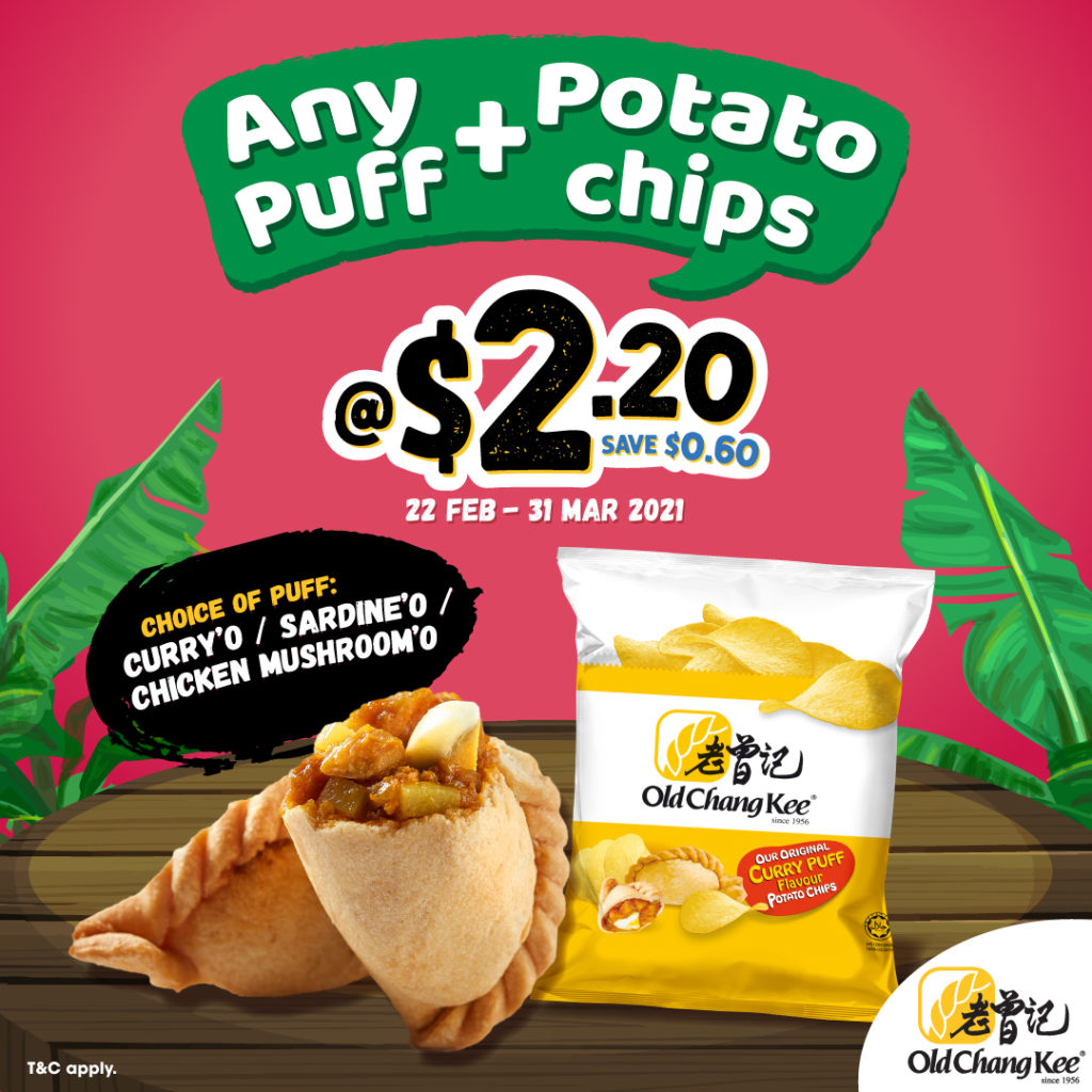 Any Puff + Curry Puff Flavor Potato Chips @ $2.20 | Why Not Deals 1