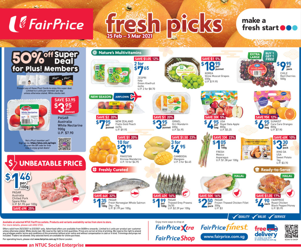 NTUC FairPrice Singapore Your Weekly Saver Promotions 25 Feb - 3 Mar 2021 | Why Not Deals 6