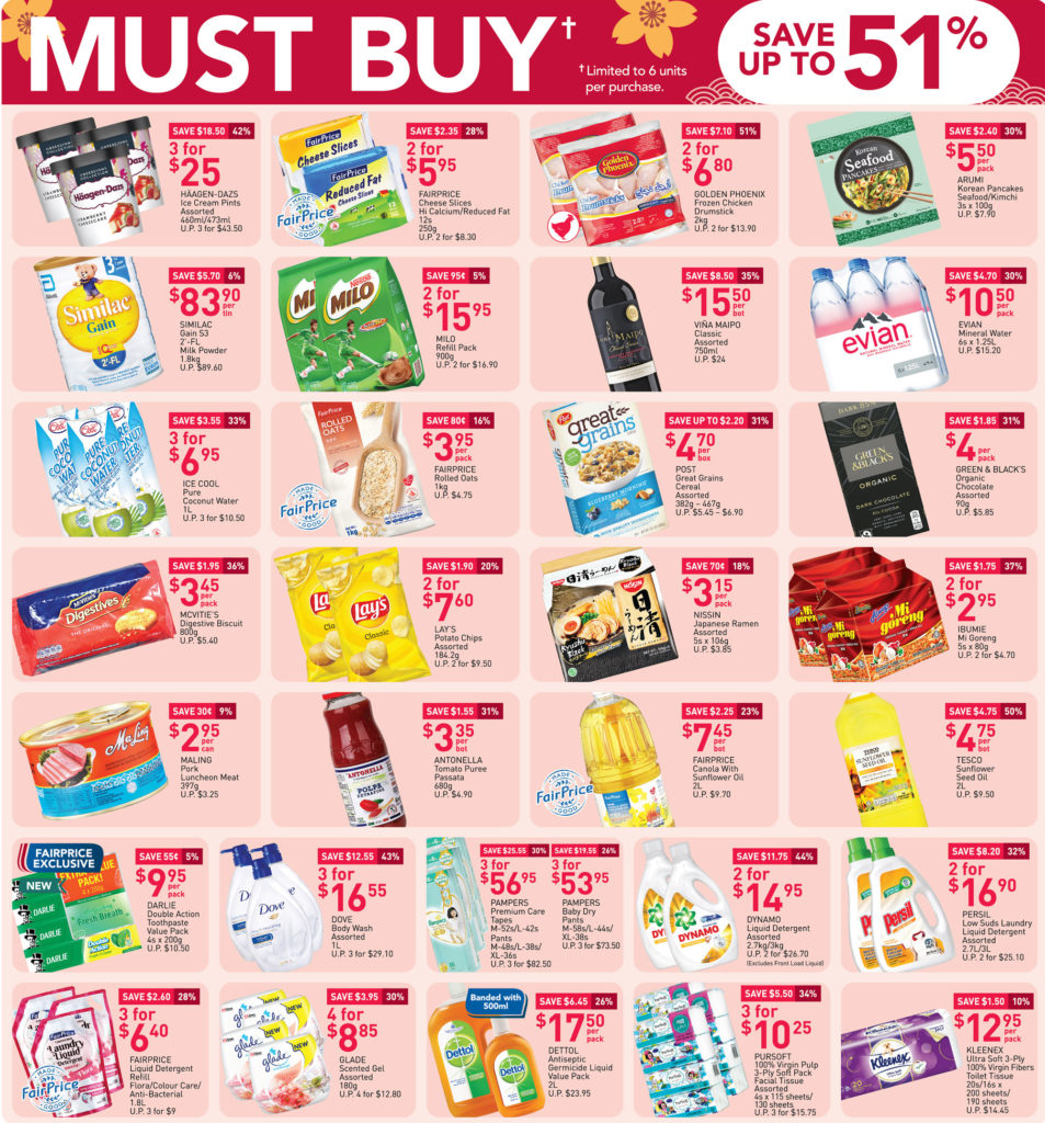 NTUC FairPrice Singapore Your Weekly Saver Promotions 25 Feb - 3 Mar 2021 | Why Not Deals