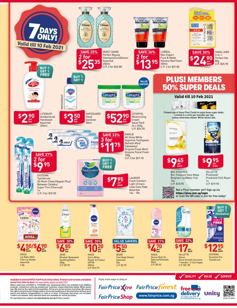 NTUC FairPrice Singapore Your Weekly Saver Promotions | Why Not Deals 15