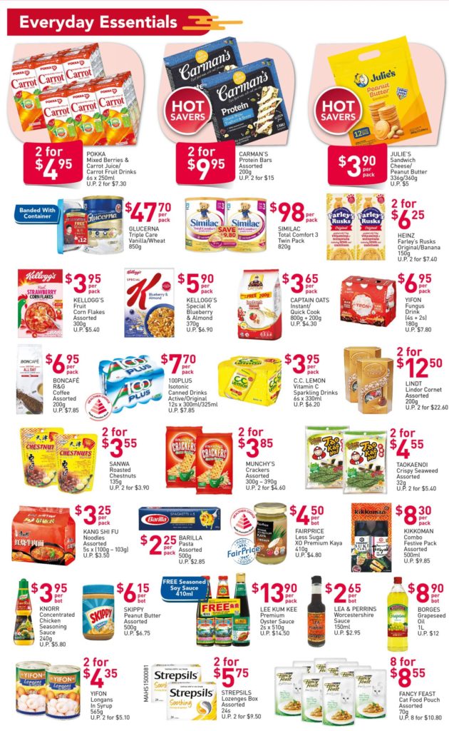 NTUC FairPrice Singapore Your Weekly Saver Promotions | Why Not Deals 17