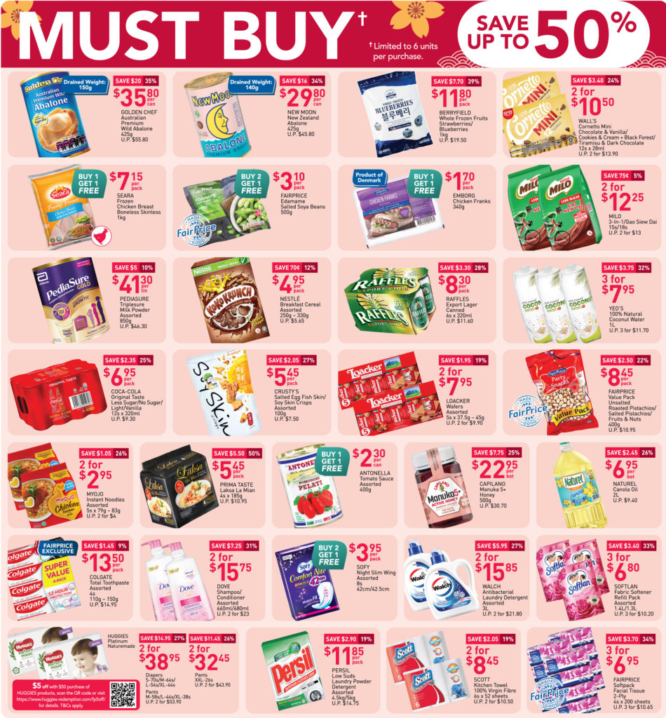 NTUC FairPrice Your Week Saver Promotions 18-24 Feb 2021 | Why Not Deals