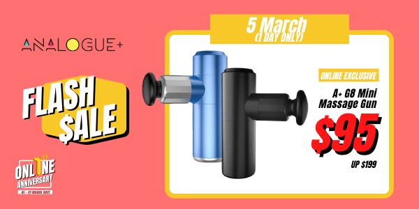 [1-Day Flash Sale] Mini Massage Gun at ONLY $95 (UP $199)