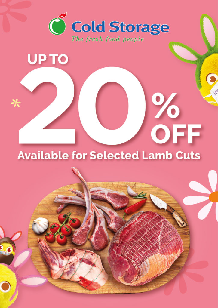 Up to 20% off selected lamb cuts at Cold Storage! | Why Not Deals 1