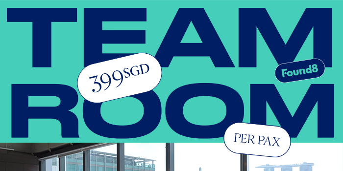 Get A Team Room for 399 SGD per pax