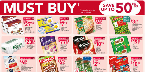 NTUC FairPrice Singapore Your Weekly Saver Promotion 11-17 Mar 2021