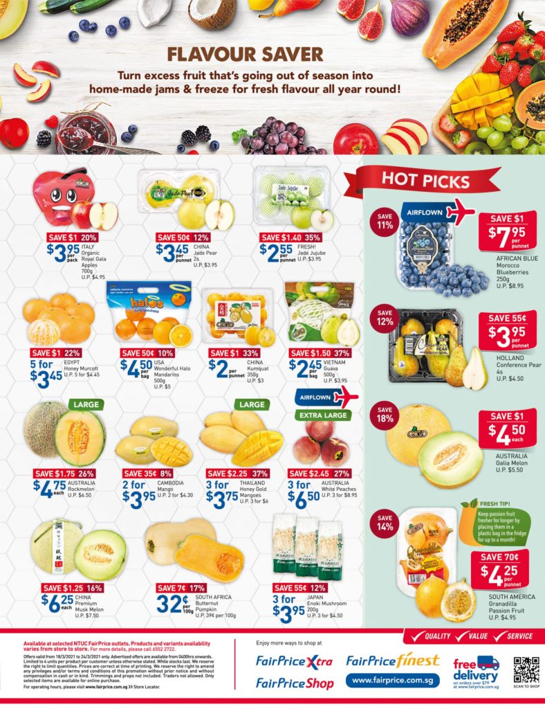 NTUC FairPrice Singapore Your Weekly Saver Promotions 18-24 Mar 2021 | Why Not Deals 11