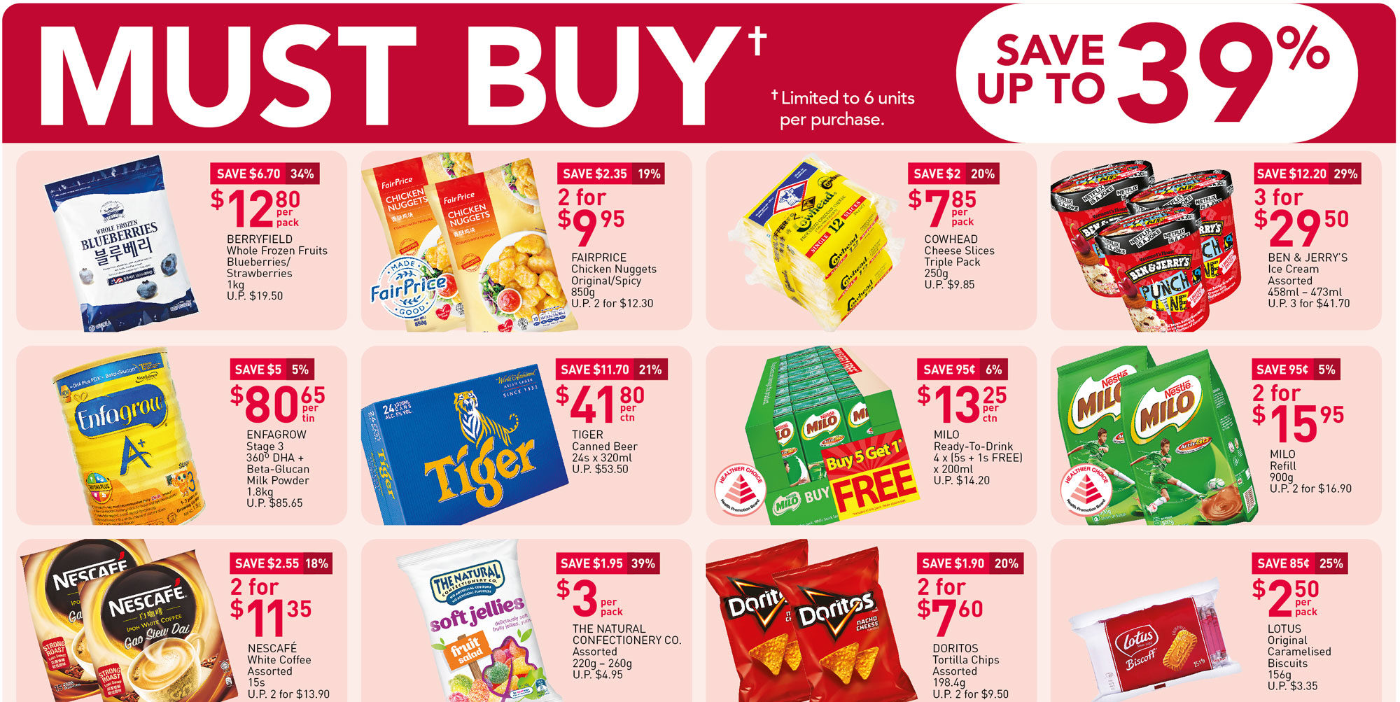 NTUC FairPrice Singapore Your Weekly Saver Promotions 18-24 Mar 2021