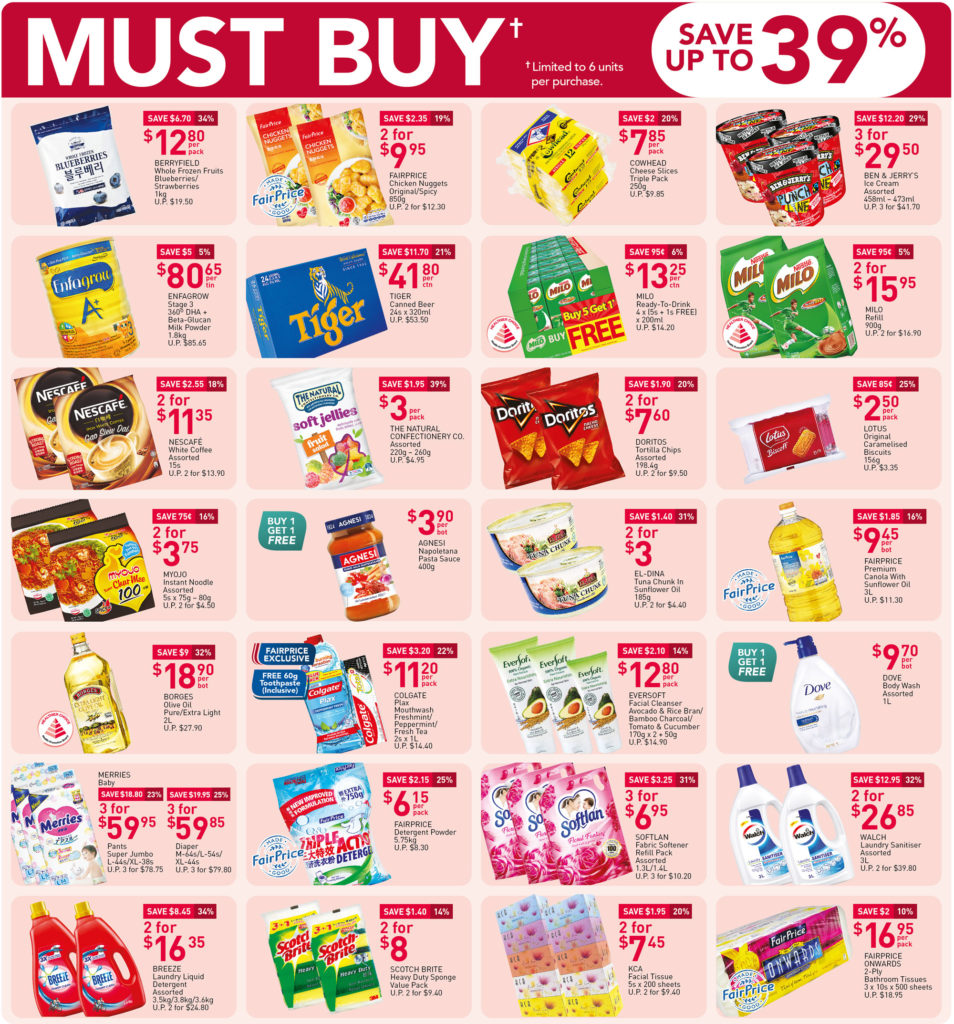 NTUC FairPrice Singapore Your Weekly Saver Promotions 18-24 Mar 2021 | Why Not Deals