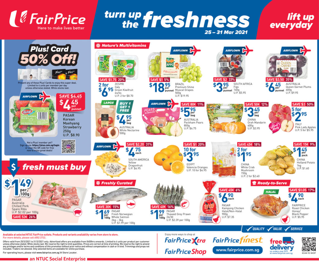 NTUC FairPrice Singapore Your Weekly Saver Promotions 25-31 Mar 2021 | Why Not Deals 9