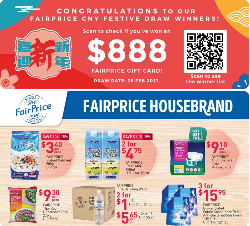 NTUC FairPrice Singapore Your Weekly Saver Promotions 4-10 Mar 2021 | Why Not Deals 4