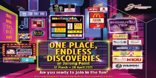 One Place, Endless Discoveries @ Jurong Point