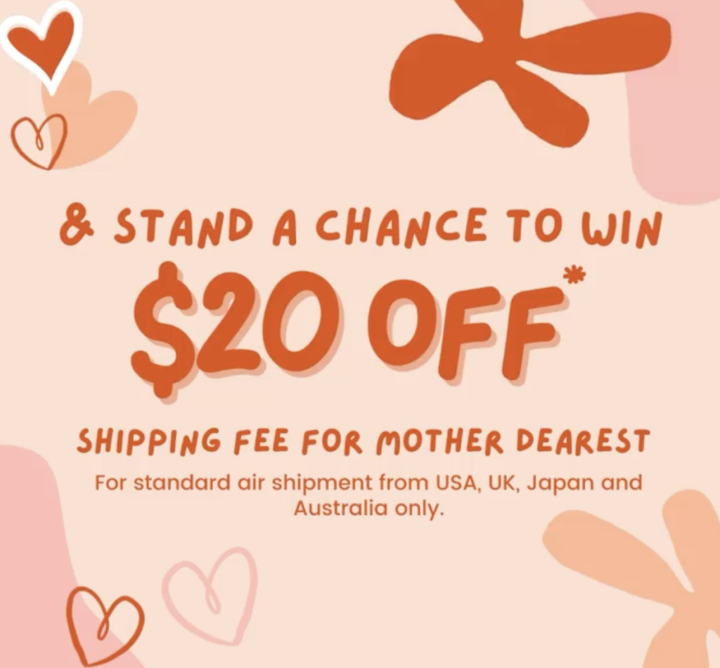 [vPost] Stand a Chance to Win $20 OFF Shipping Fee for Mother Dearest | Why Not Deals