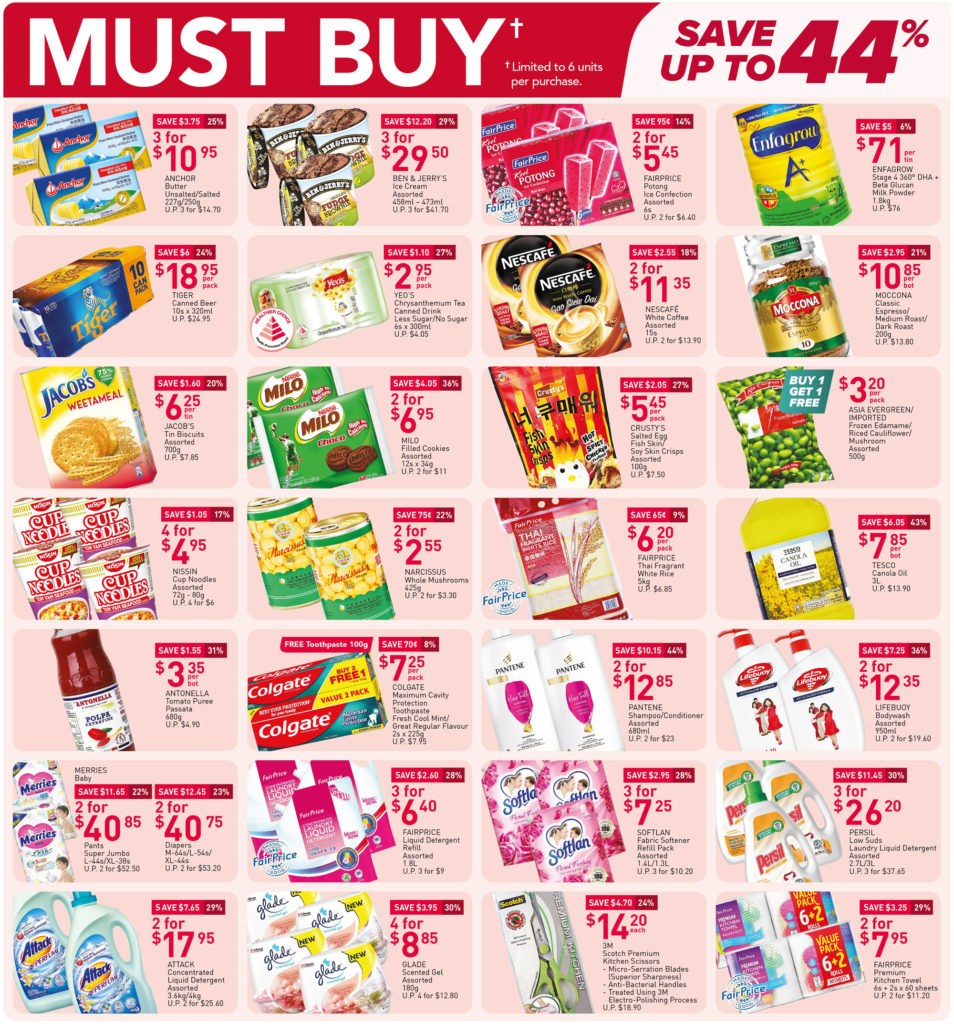NTUC FairPrice Singapore Your Weekly Saver Promotions 15-21 Apr 2021 | Why Not Deals
