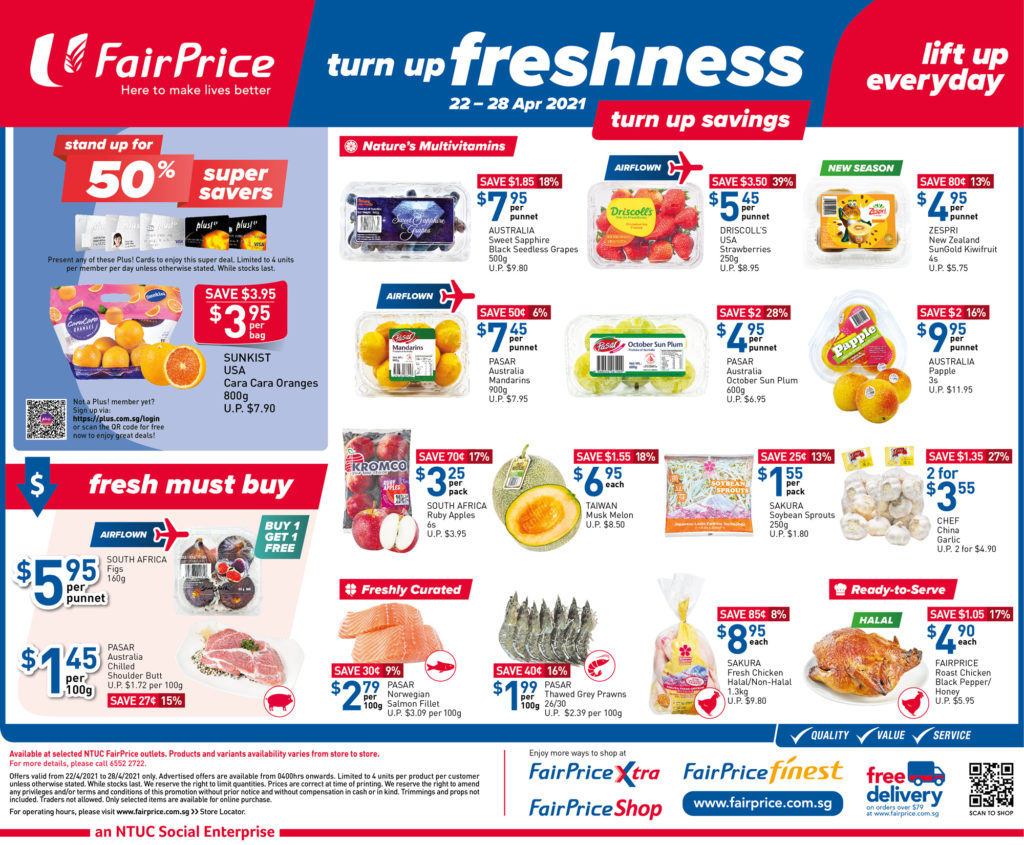 NTUC FairPrice Singapore Your Weekly Saver Promotions 22-28 Apr 2021 | Why Not Deals 7