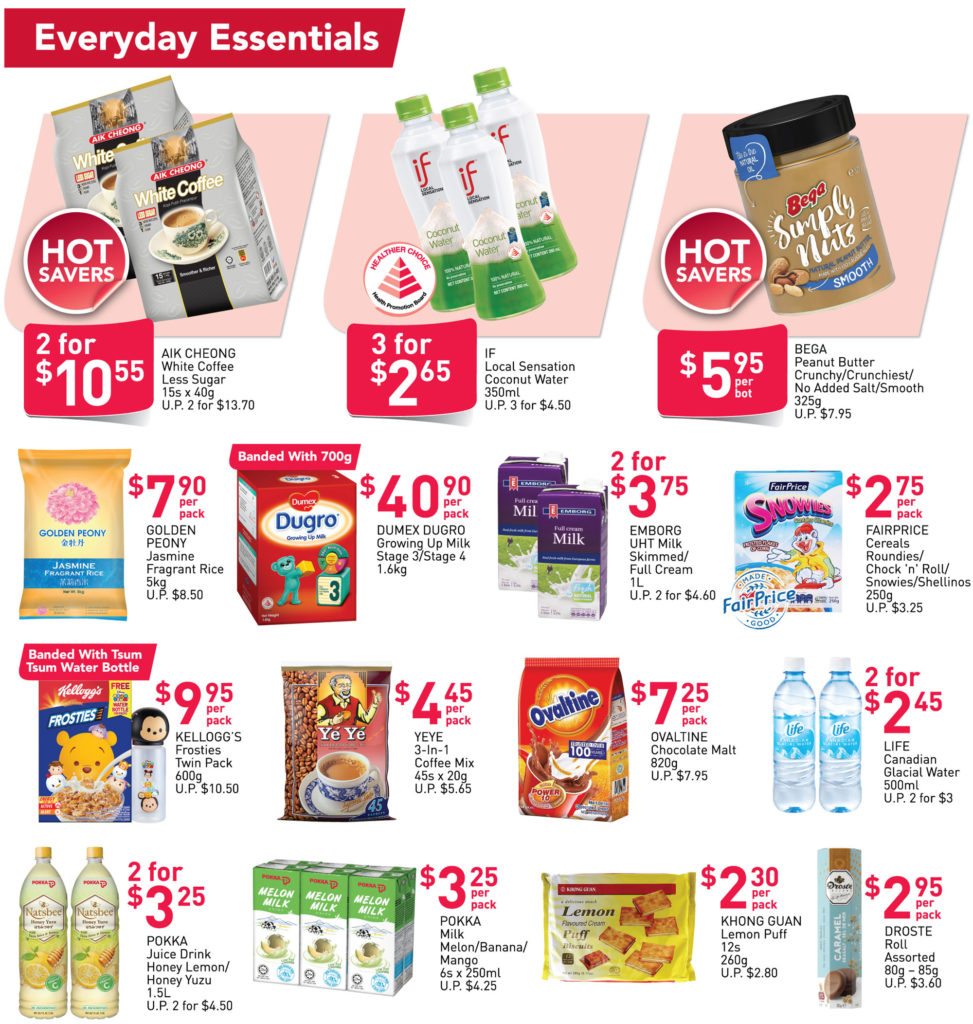 NTUC FairPrice Singapore Your Weekly Saver Promotions | Why Not Deals 21