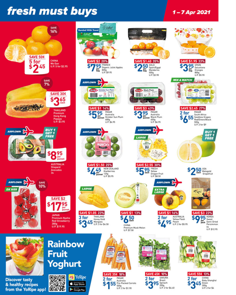 NTUC FairPrice Singapore Your Weekly Saver Promotions | Why Not Deals 29