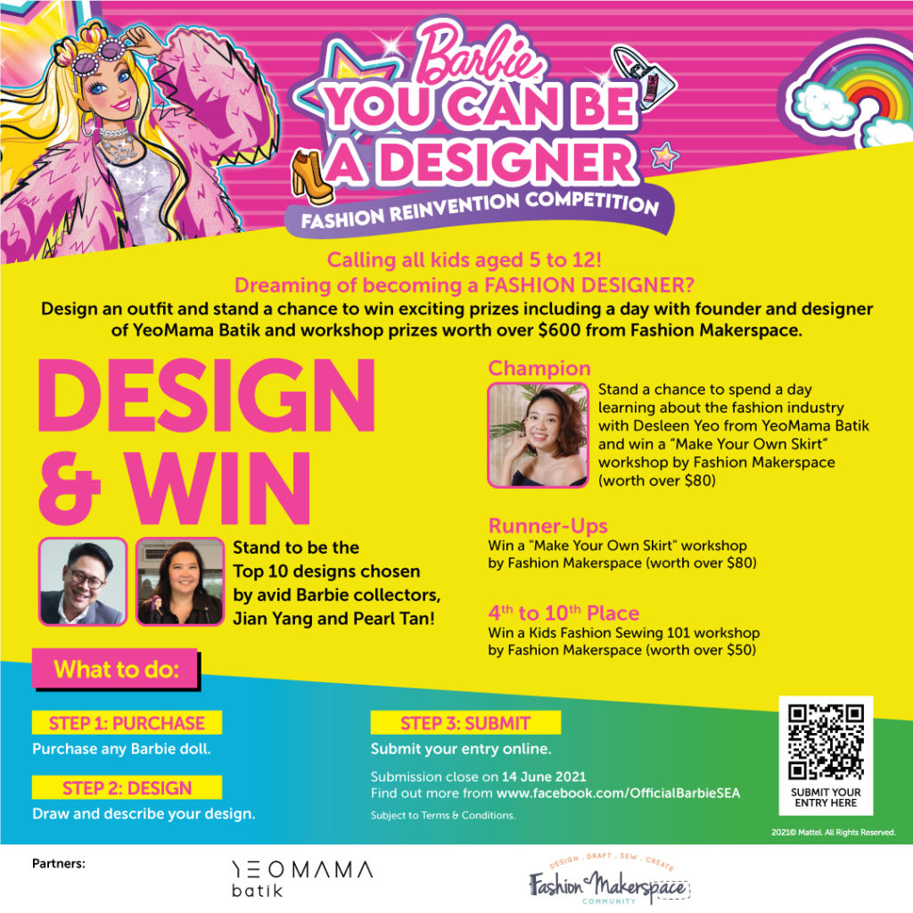 Design an outfit and stand a chance to win exciting prizes with Barbie! | Why Not Deals