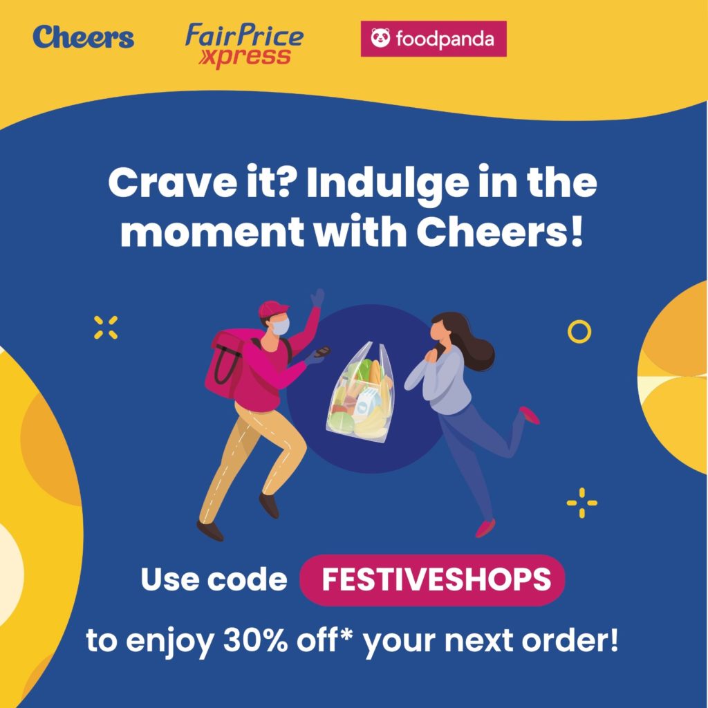 30% off Foodpanda when you shop with Cheers or FairPrice Xpress | Why Not Deals