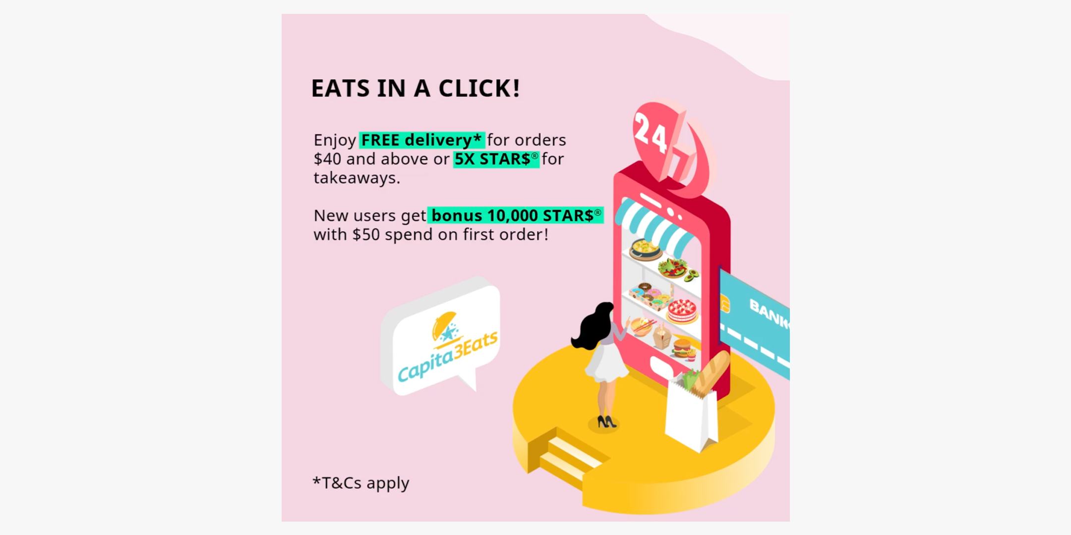 eCapitaMall: Eats in a click!