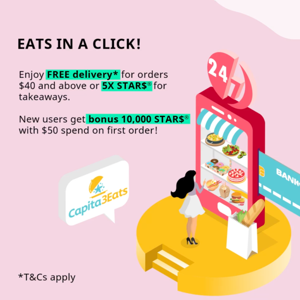 eCapitaMall: Eats in a click! | Why Not Deals