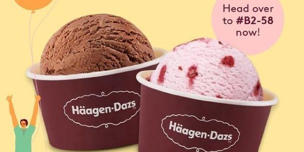 Häagen-Dazs Singapore Plaza Singapura Outlet Wednesdays 1-for-1 Promotion 12 May 2021