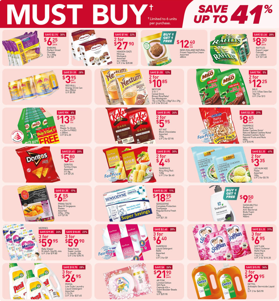 NTUC FairPrice Singapore Your Weekly Saver Promotions 20-26 May 2021 | Why Not Deals