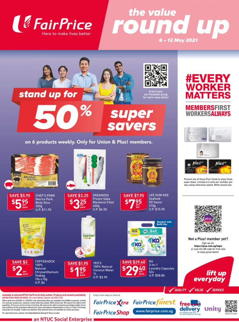 NTUC FairPrice Singapore Your Weekly Saver Promotions 6-12 May 2021 | Why Not Deals 9