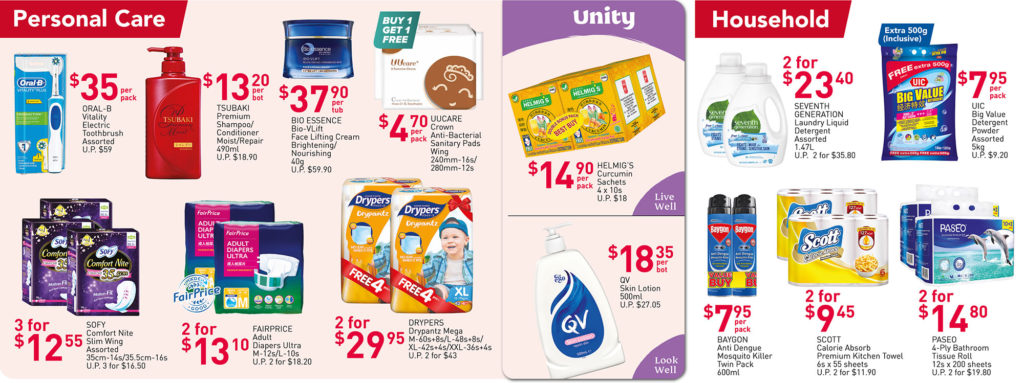 NTUC FairPrice Singapore Your Weekly Saver Promotions 6-12 May 2021 | Why Not Deals 6