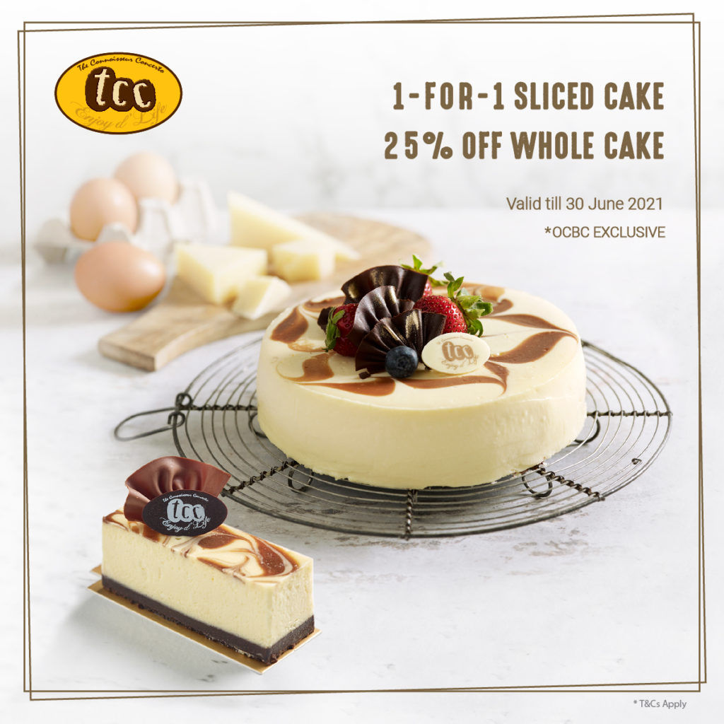 1-for-1 cakes from tcc art boutique caffès with over 13 outlets this Mother's Day | Why Not Deals