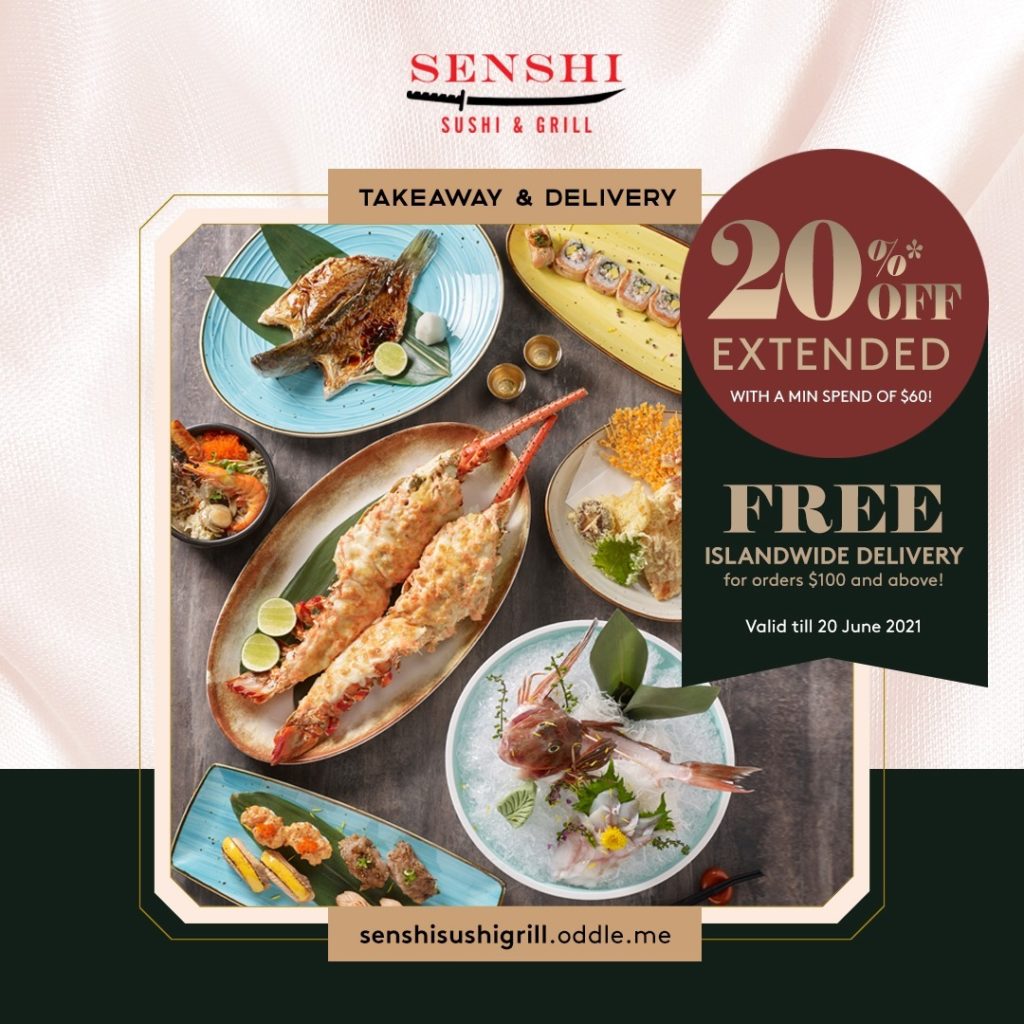 SENSHI Celebrates Father’s Day with extended 20% off all Takeaway and Delivery orders | Why Not Deals