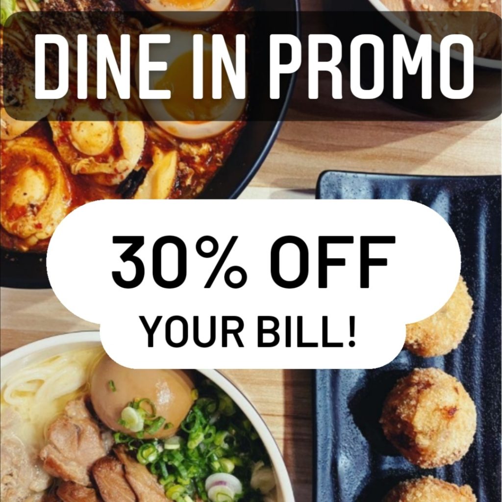 Kure Menya Singapore Reserve a Seat & Get 30% Off Promotion 21-30 Jun 2021 | Why Not Deals