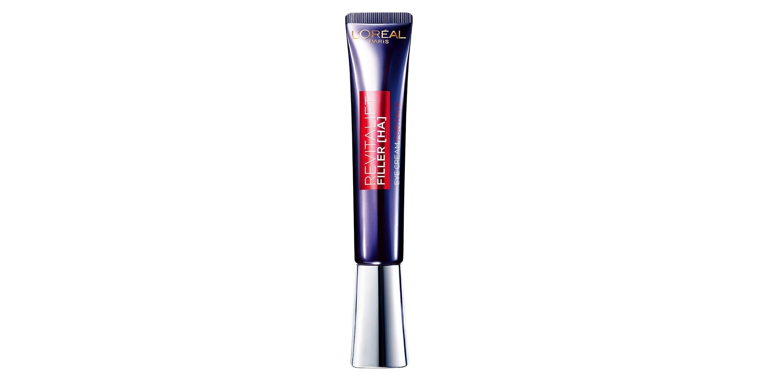 Erase fine lines and hydrate your skin with age-defying L’Oréal Paris HA-filled eye cream