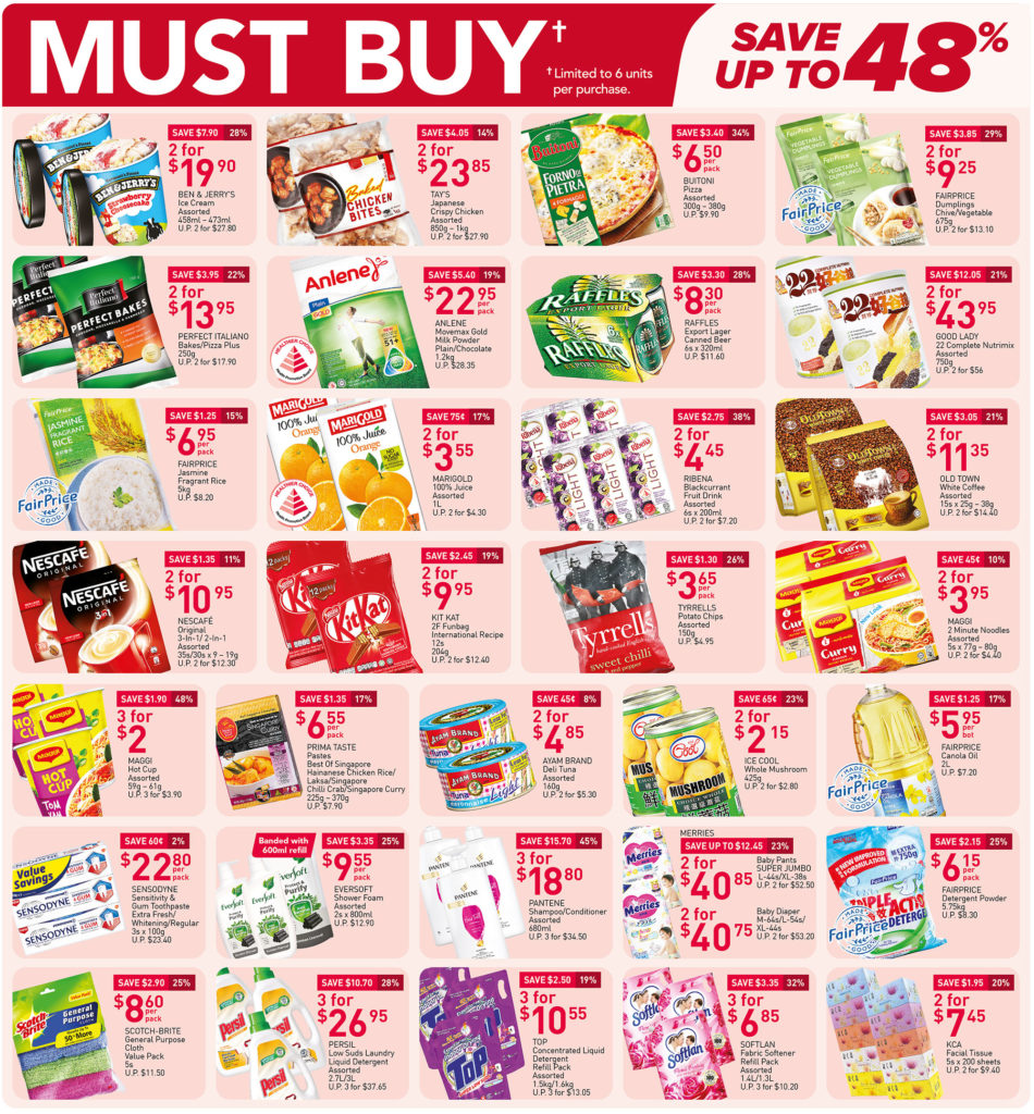 NTUC FairPrice Singapore Your Weekly Saver Promotions 17-23 Jun 2021 | Why Not Deals