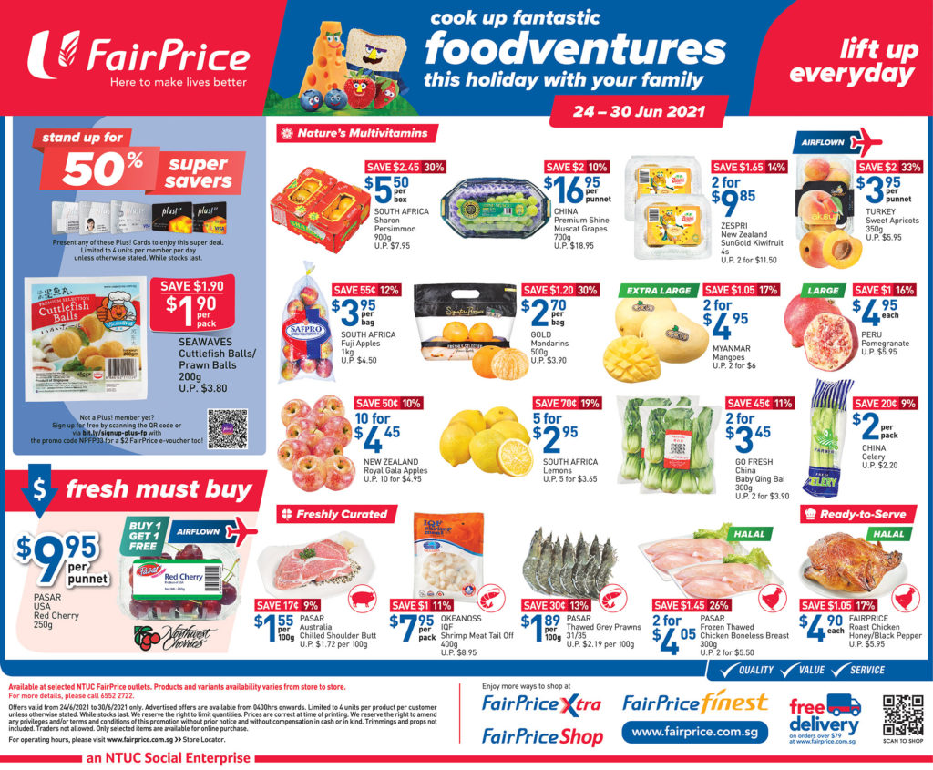 NTUC FairPrice Singapore Your Weekly Saver Promotions 24-30 Jun 2021 | Why Not Deals 9