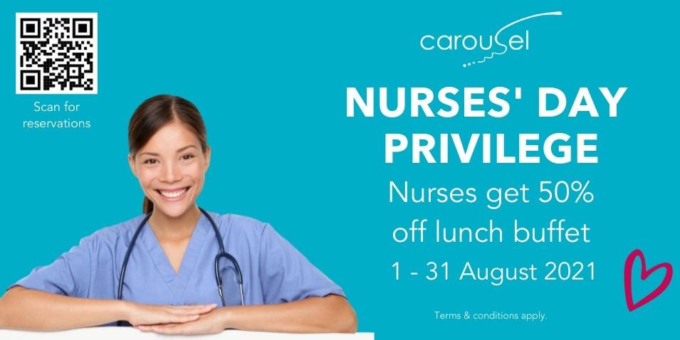 Nurses Get 50% Off Lunch Buffet in August