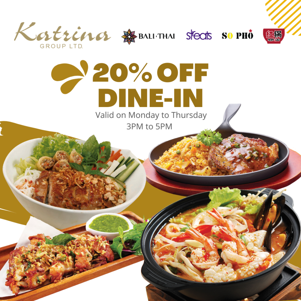 20% OFF Dine-In and Self-Pickup, and $5 OFF Delivery Orders from 8 Restaurants! | Why Not Deals