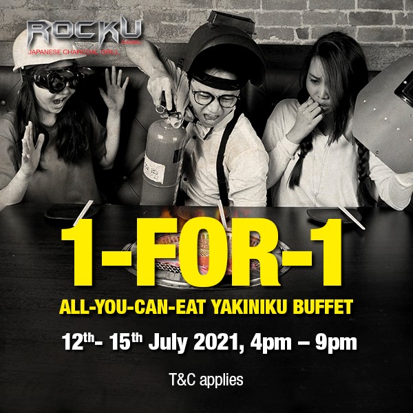 1-for-1 All You Can Eat Rocku yakiniku This July | Why Not Deals