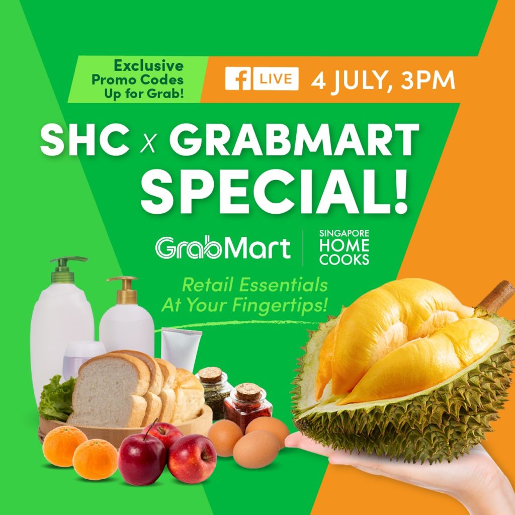 $12 OFF GrabDurian promo code and WIN MSW durians and puffs - only on Singapore Home Cooks | Why Not Deals