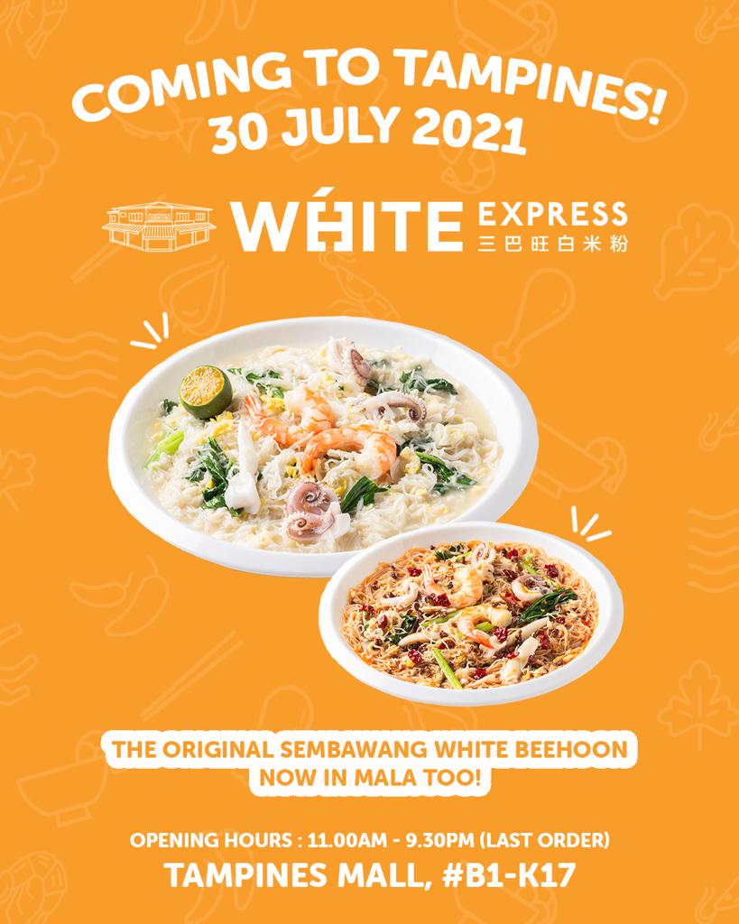 Original Sembawang White Beehoon Opens First-ever Express Concept @ Tampines - White Express | Why Not Deals