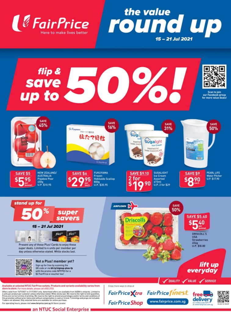 NTUC FairPrice Singapore Your Weekly Saver Promotions 15-21 Jul 2021 | Why Not Deals 9