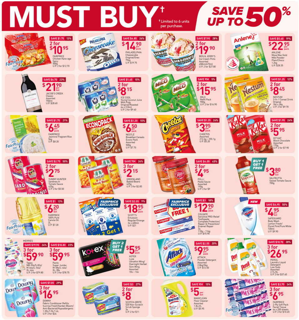 NTUC FairPrice Singapore Your Weekly Saver Promotions 15-21 Jul 2021 | Why Not Deals