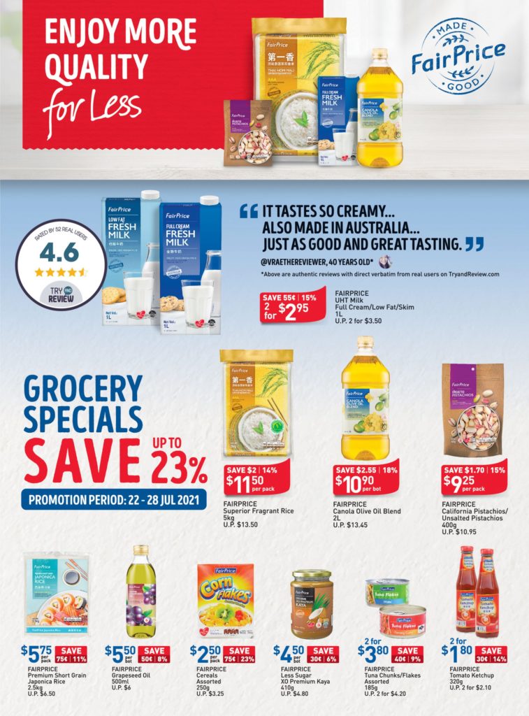 NTUC FairPrice Singapore Your Weekly Saver Promotions 22-28 Jul 2021 | Why Not Deals 10